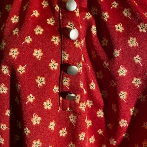 Juniper-Lime Women's Long Sleeve Blouse (Size: M) - Picture 5 of 6